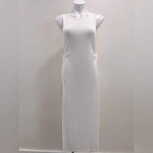 Size Large swimsuit coverup - white